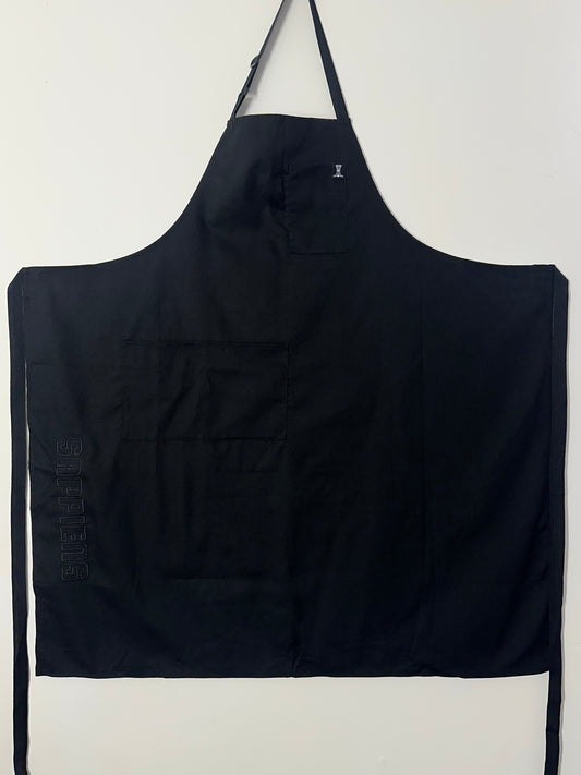 Black on Black Apron